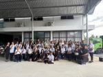 การทำสบูก้อนมังคุดผสมน้ำผึ้ง การบรรจุและติดฉลากส่งมอบบรรจุภั